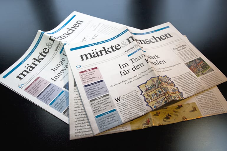Kundenzeitung · Lübecker Nachrichten