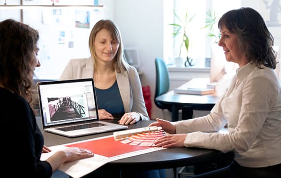 Das Team vom Grafik Kontor Lübeck