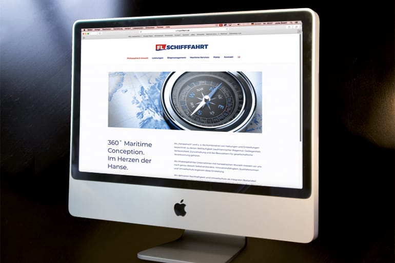 Website · FL Schifffahrt
