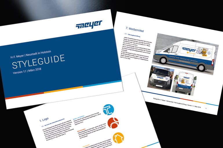 Corporate Design · H. F. Meyer