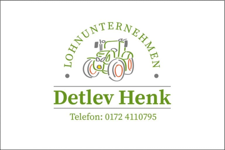 Logo-Entwicklung · Lohnunternehmen Henk